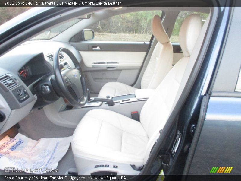 Barents Blue Metallic / Umbra/Calcite Leather 2011 Volvo S40 T5