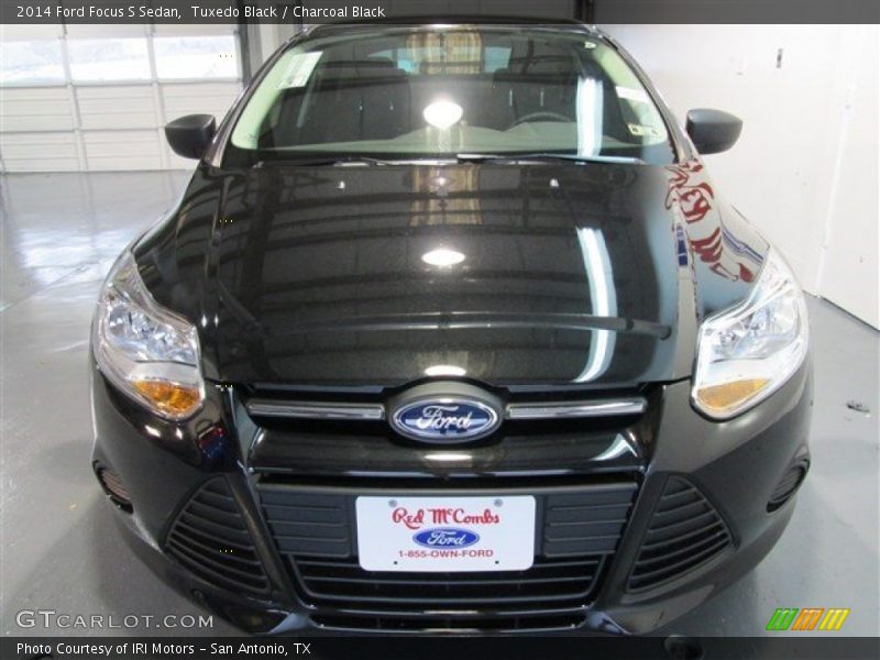 Tuxedo Black / Charcoal Black 2014 Ford Focus S Sedan