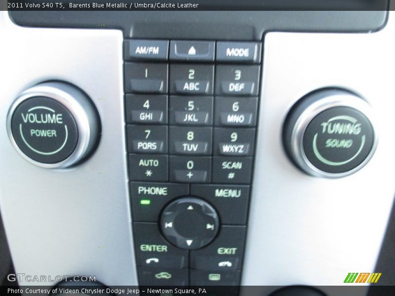 Barents Blue Metallic / Umbra/Calcite Leather 2011 Volvo S40 T5