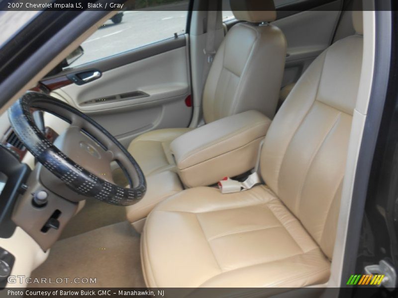 Front Seat of 2007 Impala LS