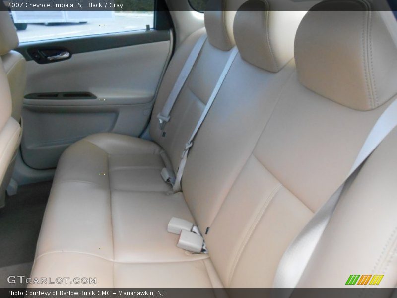Rear Seat of 2007 Impala LS