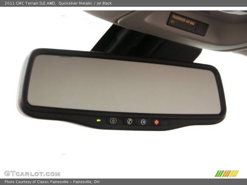Quicksilver Metallic / Jet Black 2011 GMC Terrain SLE AWD