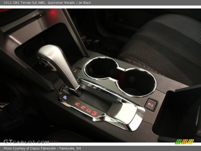 Quicksilver Metallic / Jet Black 2011 GMC Terrain SLE AWD