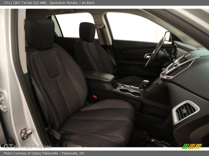 Quicksilver Metallic / Jet Black 2011 GMC Terrain SLE AWD