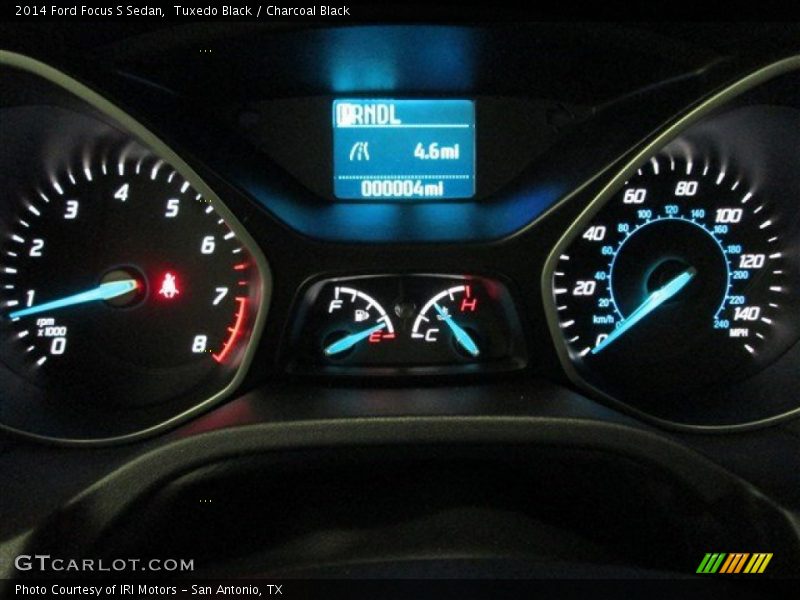 Tuxedo Black / Charcoal Black 2014 Ford Focus S Sedan