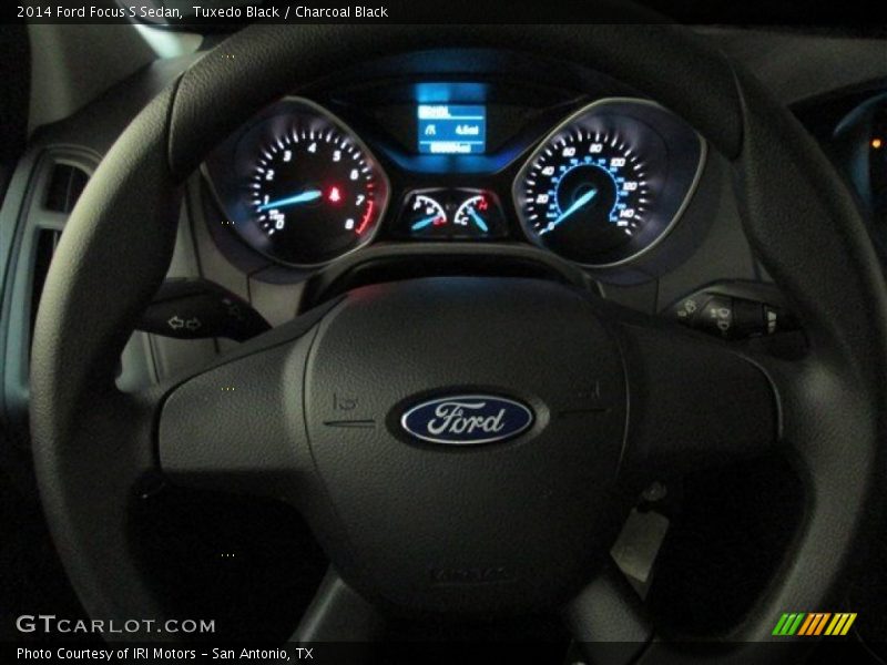 Tuxedo Black / Charcoal Black 2014 Ford Focus S Sedan