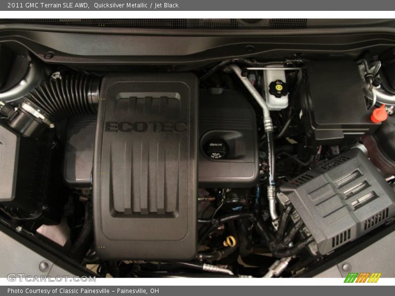 Quicksilver Metallic / Jet Black 2011 GMC Terrain SLE AWD