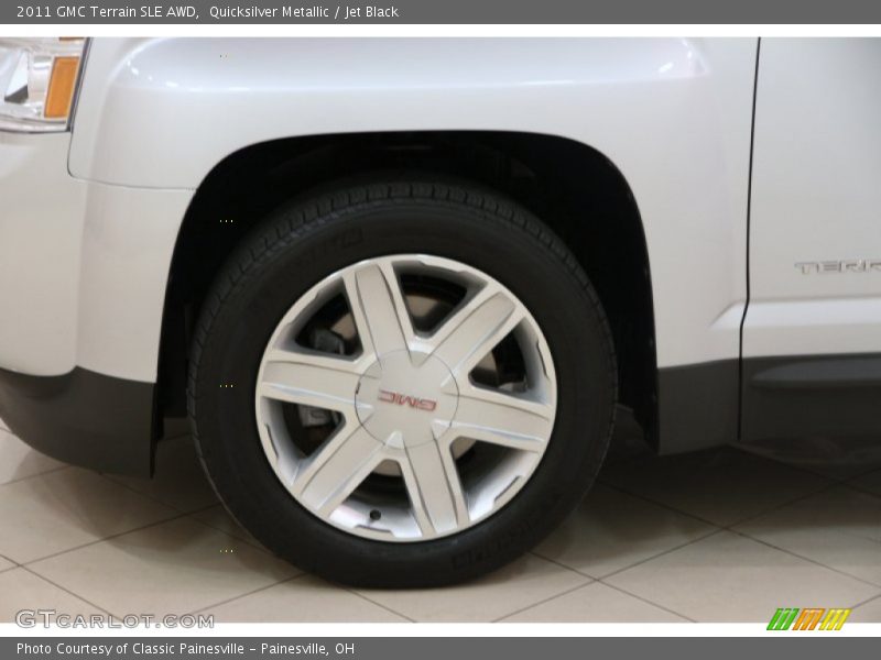 Quicksilver Metallic / Jet Black 2011 GMC Terrain SLE AWD