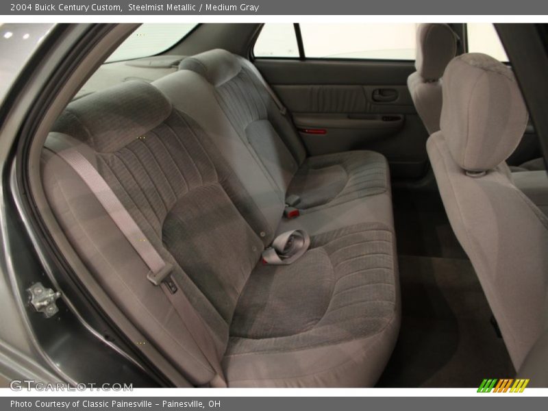 Steelmist Metallic / Medium Gray 2004 Buick Century Custom