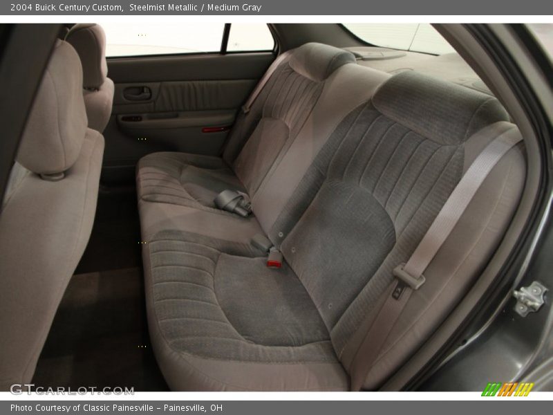 Steelmist Metallic / Medium Gray 2004 Buick Century Custom