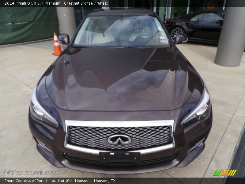 Chestnut Bronze / Wheat 2014 Infiniti Q 50 3.7 Premium