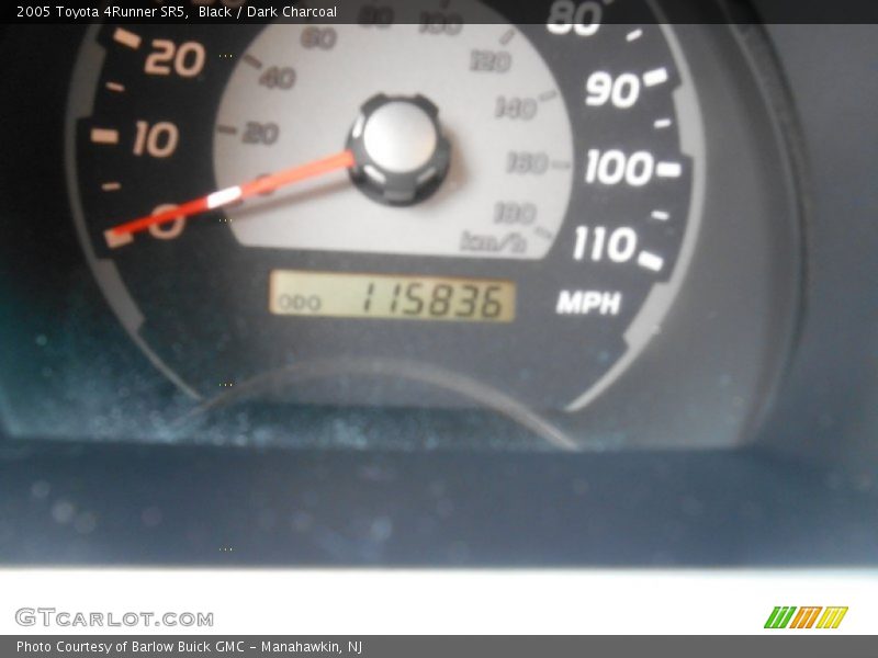 Black / Dark Charcoal 2005 Toyota 4Runner SR5