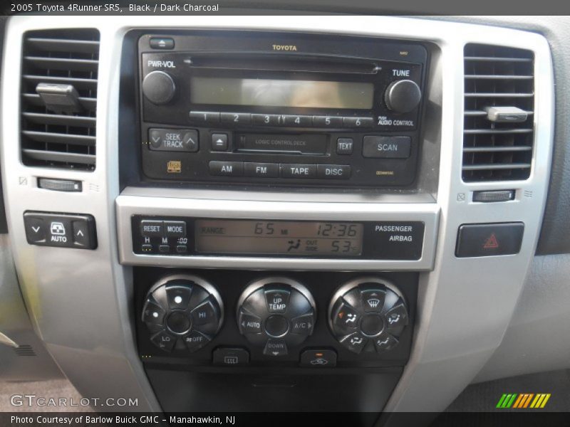 Black / Dark Charcoal 2005 Toyota 4Runner SR5