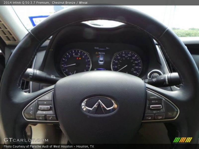 Chestnut Bronze / Wheat 2014 Infiniti Q 50 3.7 Premium