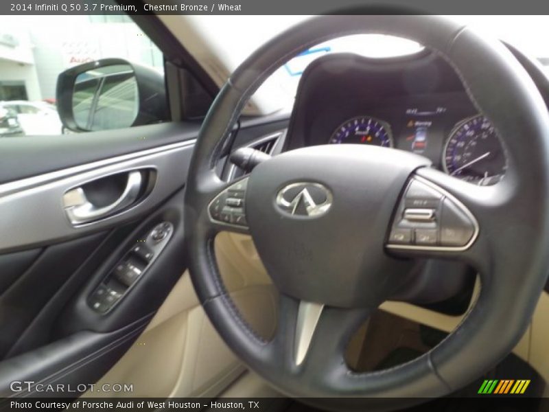 Chestnut Bronze / Wheat 2014 Infiniti Q 50 3.7 Premium