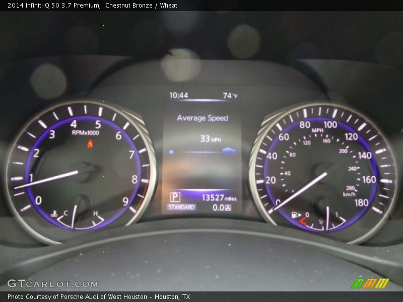  2014 Q 50 3.7 Premium 50 3.7 Premium Gauges