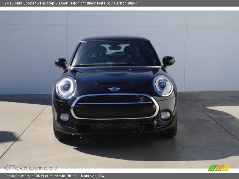 Midnight Black Metallic / Carbon Black 2015 Mini Cooper S Hardtop 2 Door