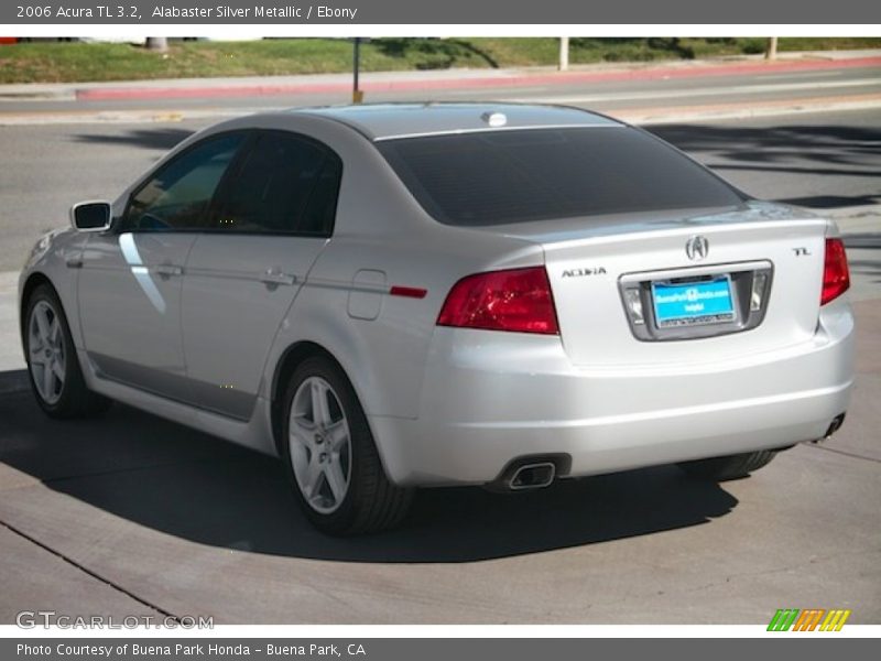 Alabaster Silver Metallic / Ebony 2006 Acura TL 3.2
