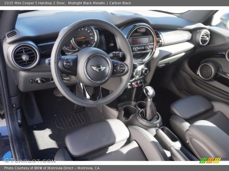 Midnight Black Metallic / Carbon Black 2015 Mini Cooper S Hardtop 2 Door