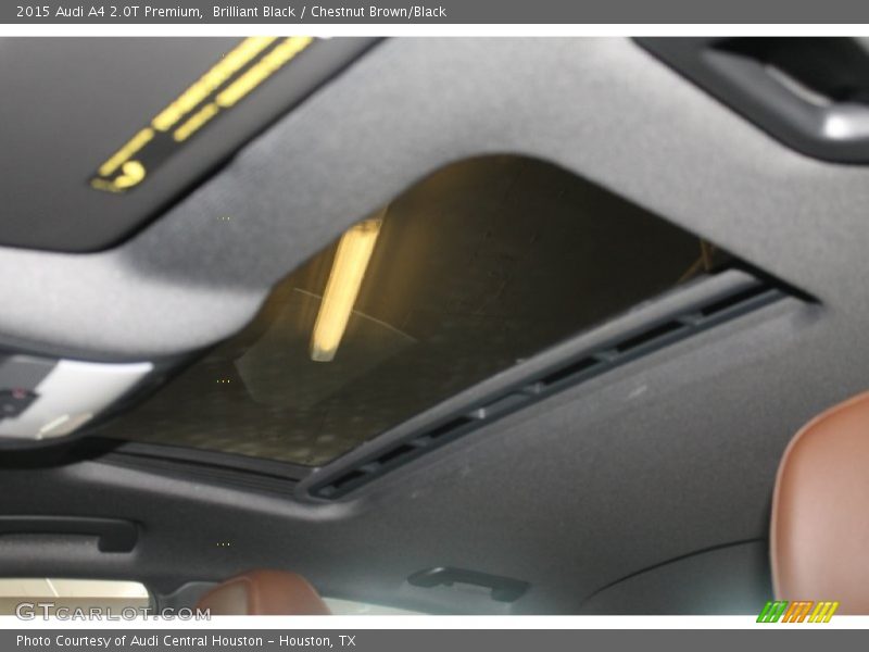 Brilliant Black / Chestnut Brown/Black 2015 Audi A4 2.0T Premium