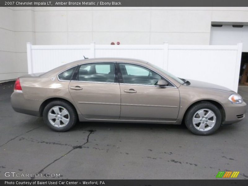 Amber Bronze Metallic / Ebony Black 2007 Chevrolet Impala LT