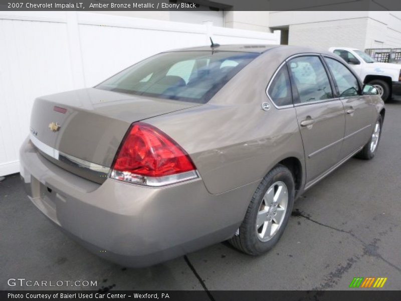 Amber Bronze Metallic / Ebony Black 2007 Chevrolet Impala LT