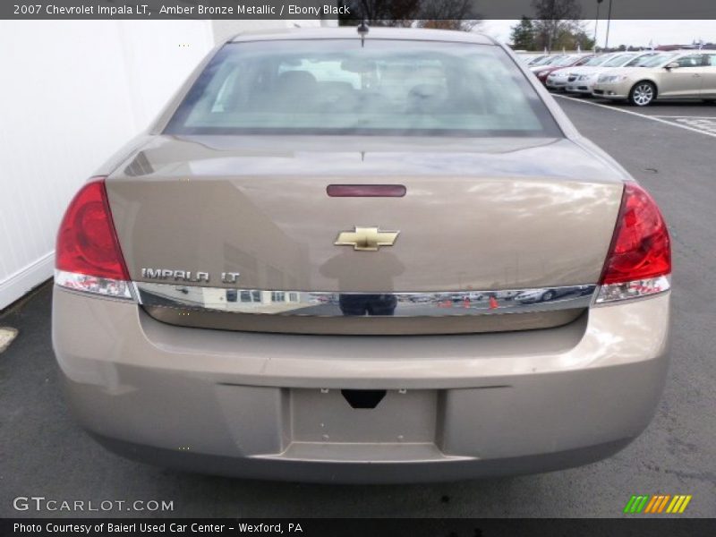 Amber Bronze Metallic / Ebony Black 2007 Chevrolet Impala LT