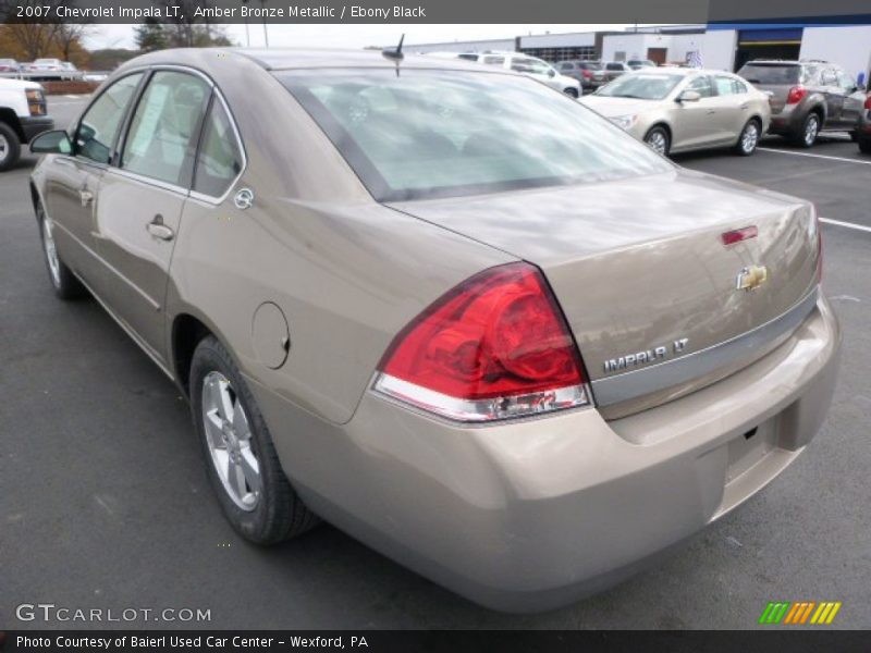 Amber Bronze Metallic / Ebony Black 2007 Chevrolet Impala LT