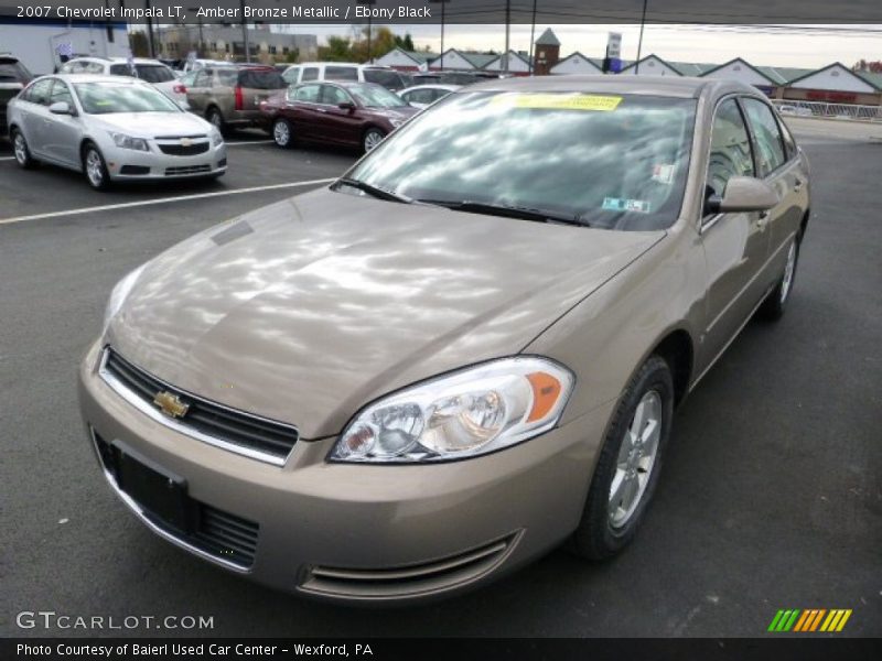 Amber Bronze Metallic / Ebony Black 2007 Chevrolet Impala LT