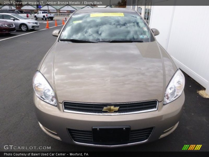 Amber Bronze Metallic / Ebony Black 2007 Chevrolet Impala LT
