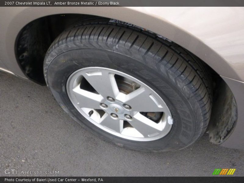 Amber Bronze Metallic / Ebony Black 2007 Chevrolet Impala LT