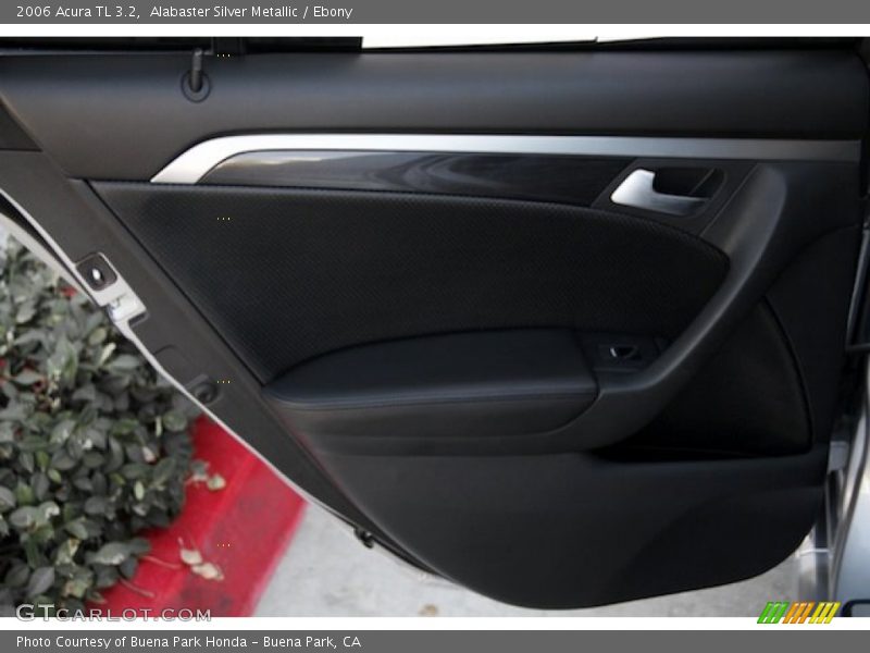 Alabaster Silver Metallic / Ebony 2006 Acura TL 3.2
