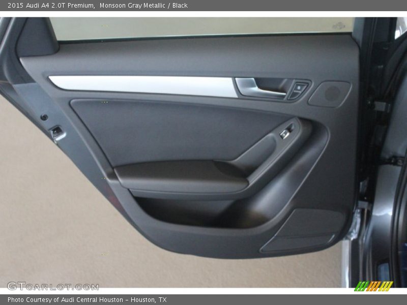 Monsoon Gray Metallic / Black 2015 Audi A4 2.0T Premium