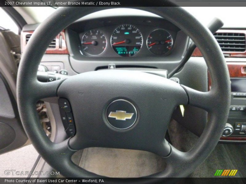 Amber Bronze Metallic / Ebony Black 2007 Chevrolet Impala LT