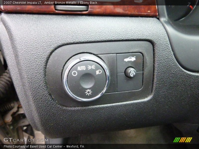 Amber Bronze Metallic / Ebony Black 2007 Chevrolet Impala LT