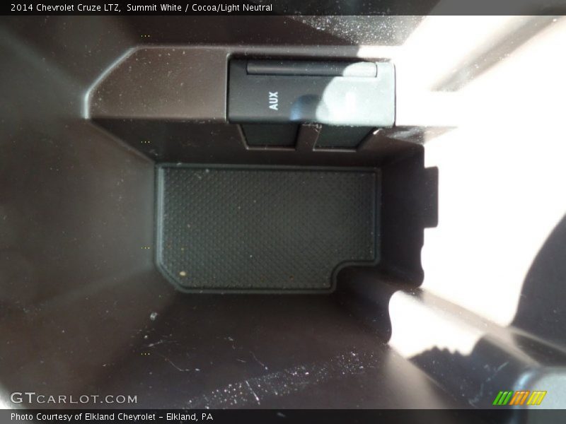 Summit White / Cocoa/Light Neutral 2014 Chevrolet Cruze LTZ