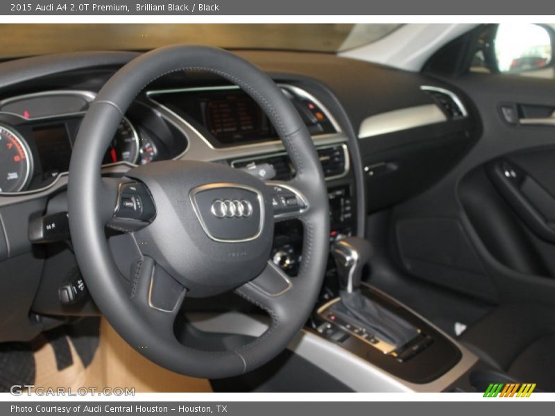 Brilliant Black / Black 2015 Audi A4 2.0T Premium