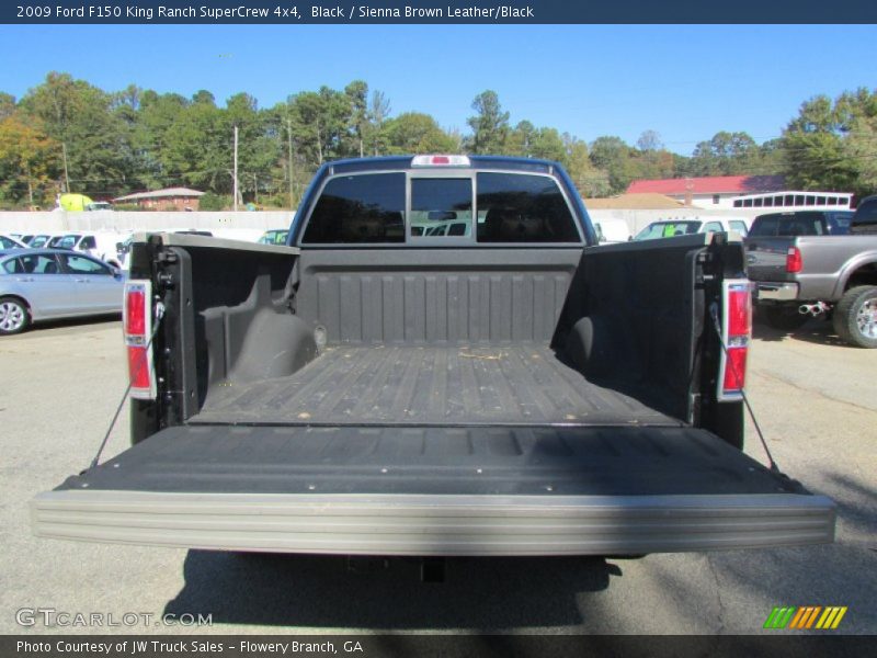 Black / Sienna Brown Leather/Black 2009 Ford F150 King Ranch SuperCrew 4x4