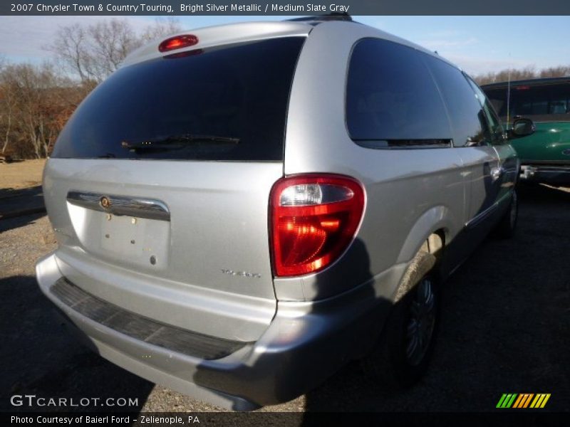 Bright Silver Metallic / Medium Slate Gray 2007 Chrysler Town & Country Touring