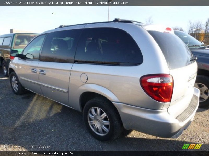 Bright Silver Metallic / Medium Slate Gray 2007 Chrysler Town & Country Touring