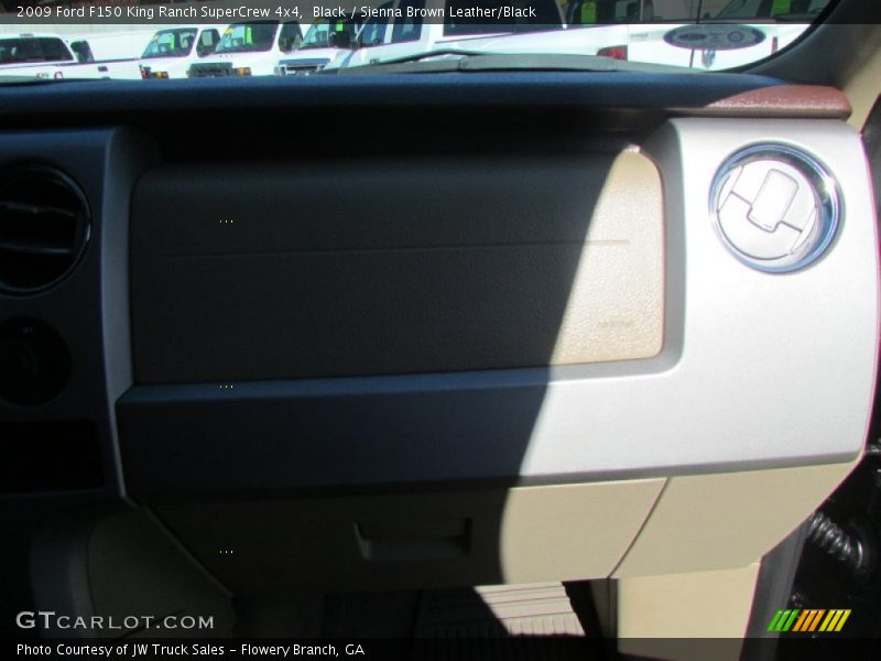 Black / Sienna Brown Leather/Black 2009 Ford F150 King Ranch SuperCrew 4x4