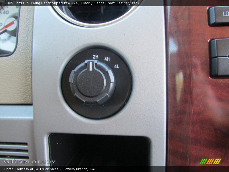 Black / Sienna Brown Leather/Black 2009 Ford F150 King Ranch SuperCrew 4x4