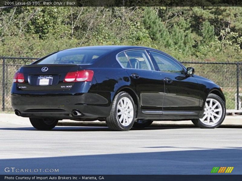 Black Onyx / Black 2006 Lexus GS 300