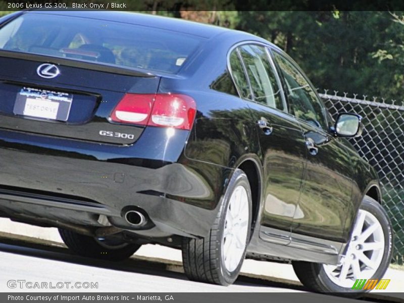 Black Onyx / Black 2006 Lexus GS 300