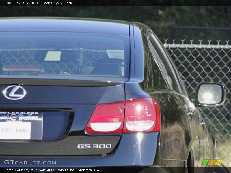 Black Onyx / Black 2006 Lexus GS 300