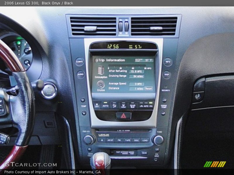 Black Onyx / Black 2006 Lexus GS 300