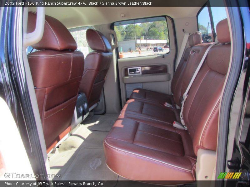 Black / Sienna Brown Leather/Black 2009 Ford F150 King Ranch SuperCrew 4x4