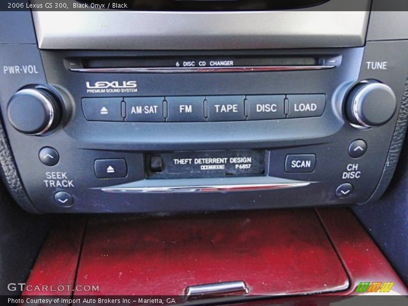 Black Onyx / Black 2006 Lexus GS 300