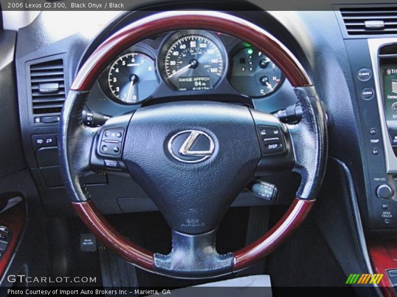 Black Onyx / Black 2006 Lexus GS 300