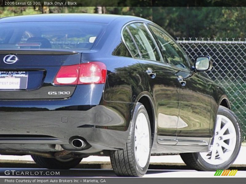 Black Onyx / Black 2006 Lexus GS 300